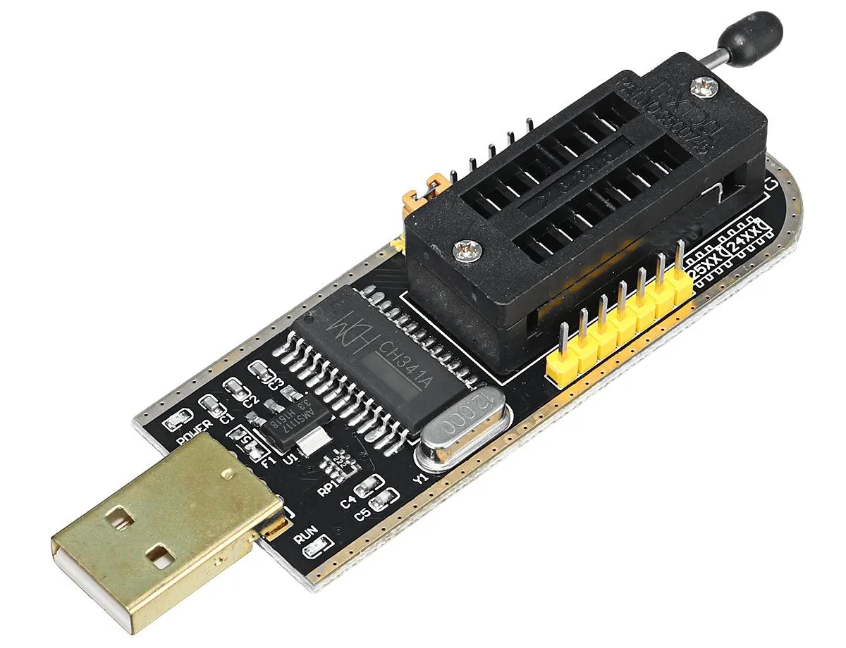CH341A USB EEPROM programmer board